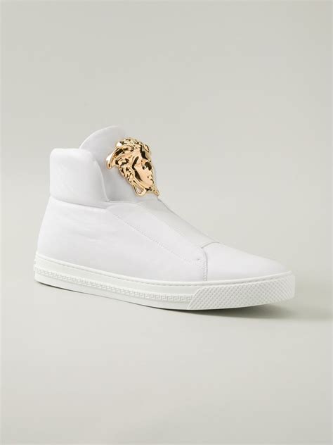 versace white sneakers men